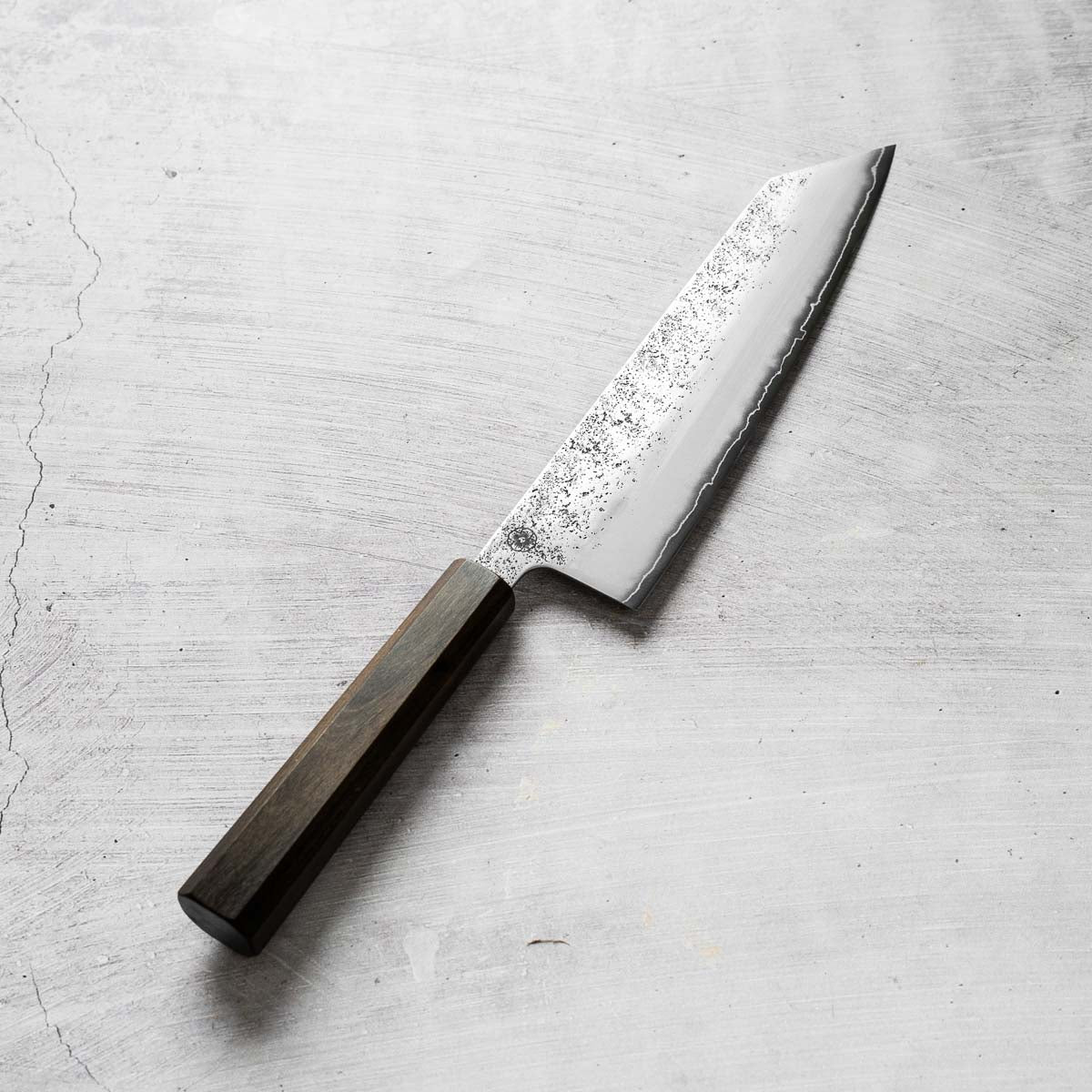 Hajimaru Ginsan Nashiji Tall Kiritsuke 210mm - Mono Ebony