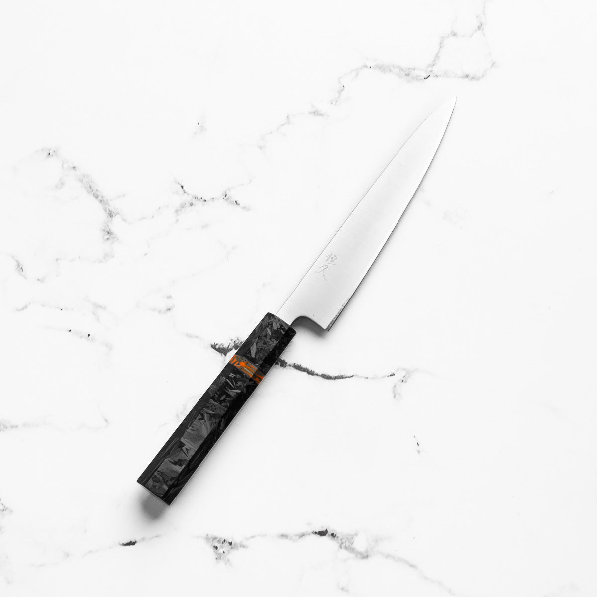 Tsunehisa Migaki Blue Super Petty 150mm - Carbon Fibre