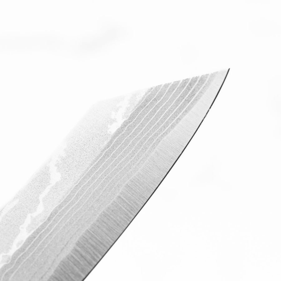 Nagao Kanekoma Higonokami Aogami Damascus Forged - Large