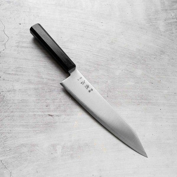 Hatsukokoro Hayabusa SG2 Kiritsuke 210mm - Mono Ebony