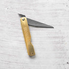 Nagao Kanekoma Higonokami Brass - Single Bevel
