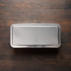 Stainless Yakumi Pan - 3 Compartments - angled view