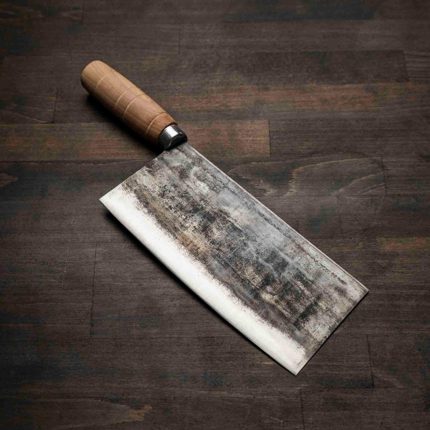 Hatsukokoro Sentan White 2 SS Clad Chinese Cleaver 200mm