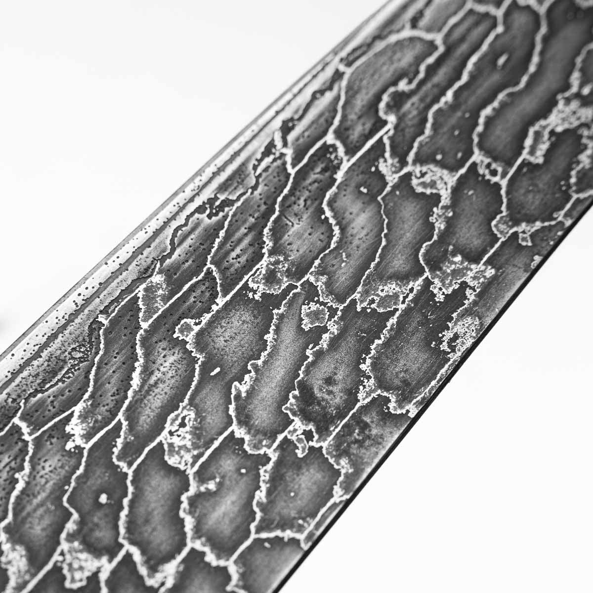 Masataka Fukuda WP1S Damascus Santoku 160mm