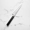 Tsunehisa White 2 Stainless Clad Tsuchime Gyuto 180mm - Ebony