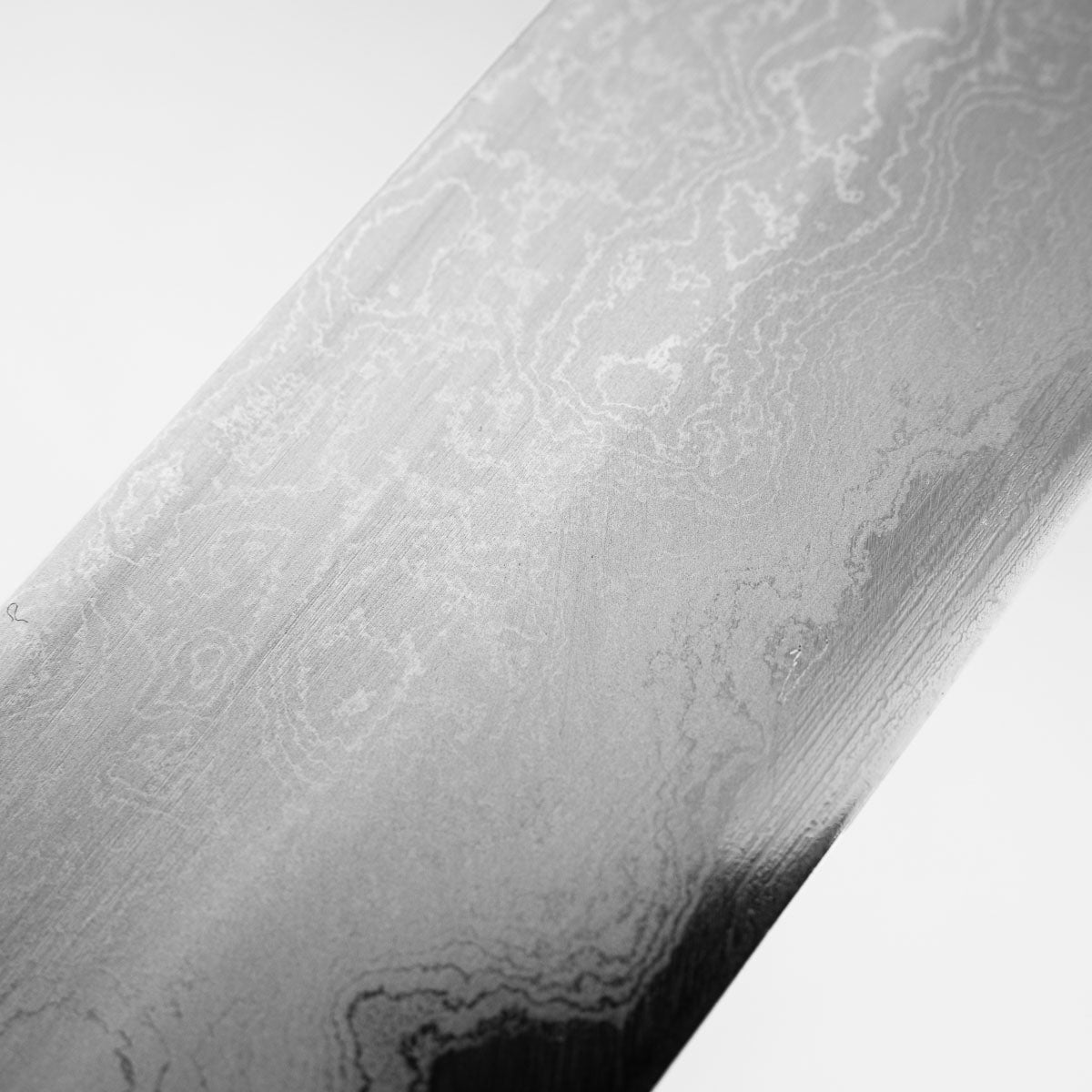 Mazaki Hon-Sanmai Blue Super Damascus Sakimaru Sujihiki 330mm