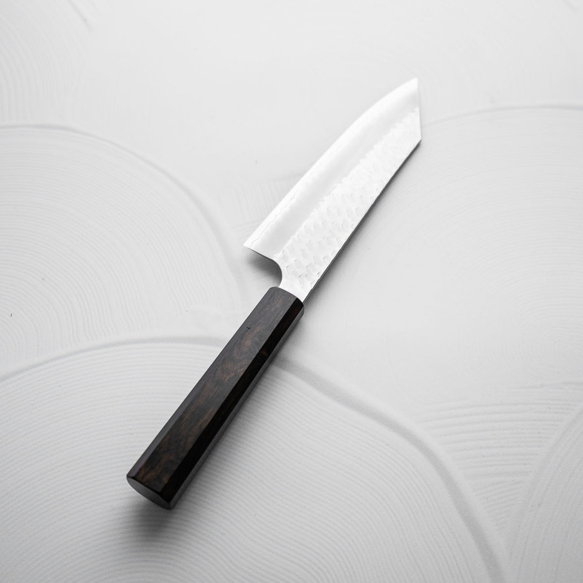 Nigara Hamono SG2 Migaki Tsuchime Bunka 180mm - Ebony