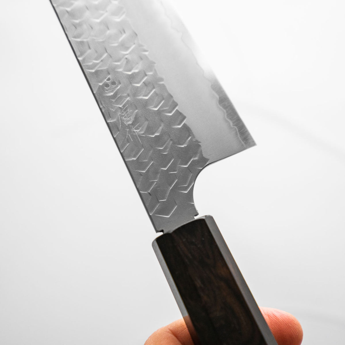 Nigara Hamono SG2 Migaki Tsuchime Bunka 180mm - Ebony
