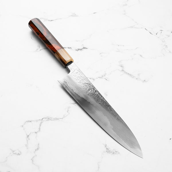 Masuda Migaki Gyuto 220mm - Siamese Rosewood & Blonde