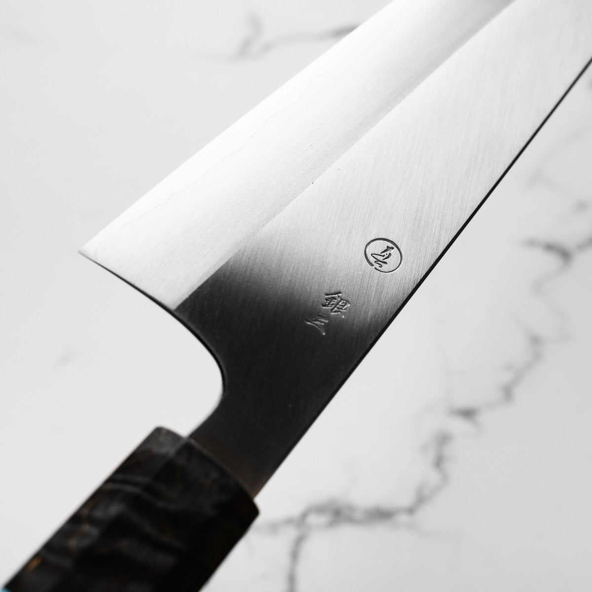 Tadokoro Hamono Ginsan Gyuto 240mm - Maple Turquoise