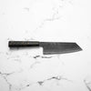 Mutsumi Hinoura Ajikataya White 2 SS Clad Bunka 165mm - Dark Maple