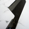 Mutsumi Hinoura Ajikataya White 2 SS Clad Bunka 165mm - Dark Maple