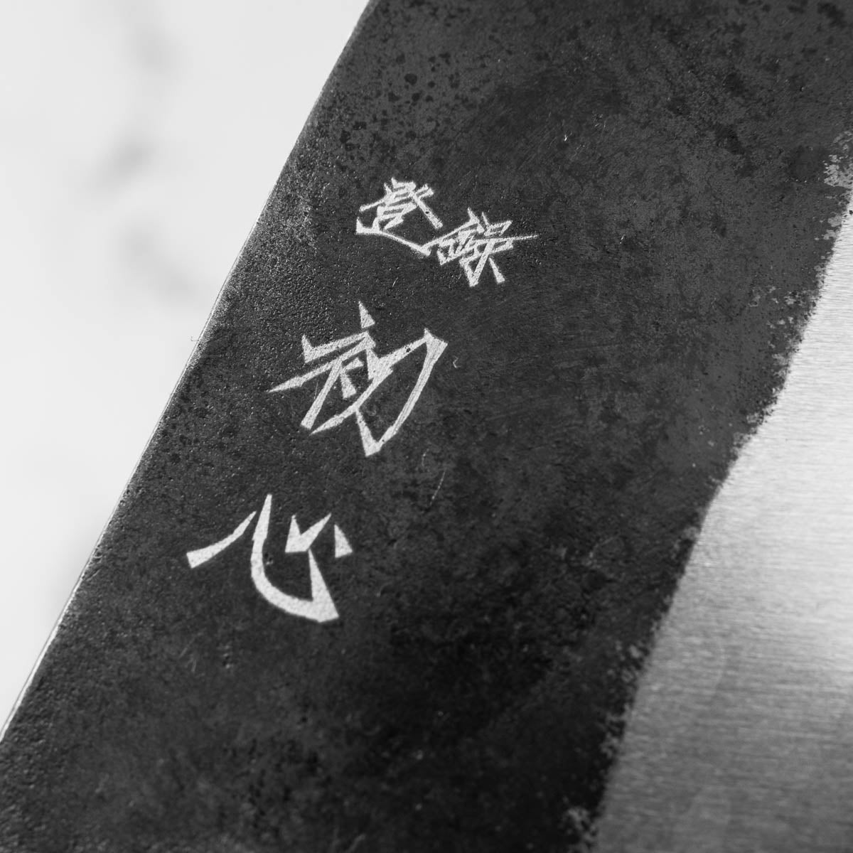 Hatsukokoro Kurogane Blue 2 Gyuto 210mm - Mono Bubinga