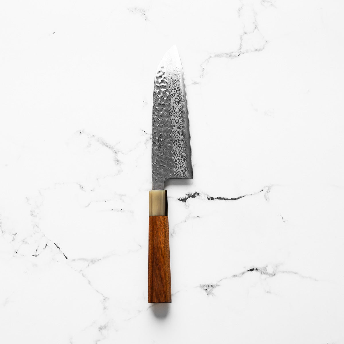 Tsunehisa Ginsan Geppaku Santoku 165mm - Quince