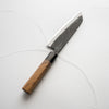 Shiro Kamo Blue Super SS Clad Kurouchi Bunka 165mm