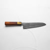 Shigeki Tanaka R2/SG2 Black Damascus Gyuto 180mm - Snakewood