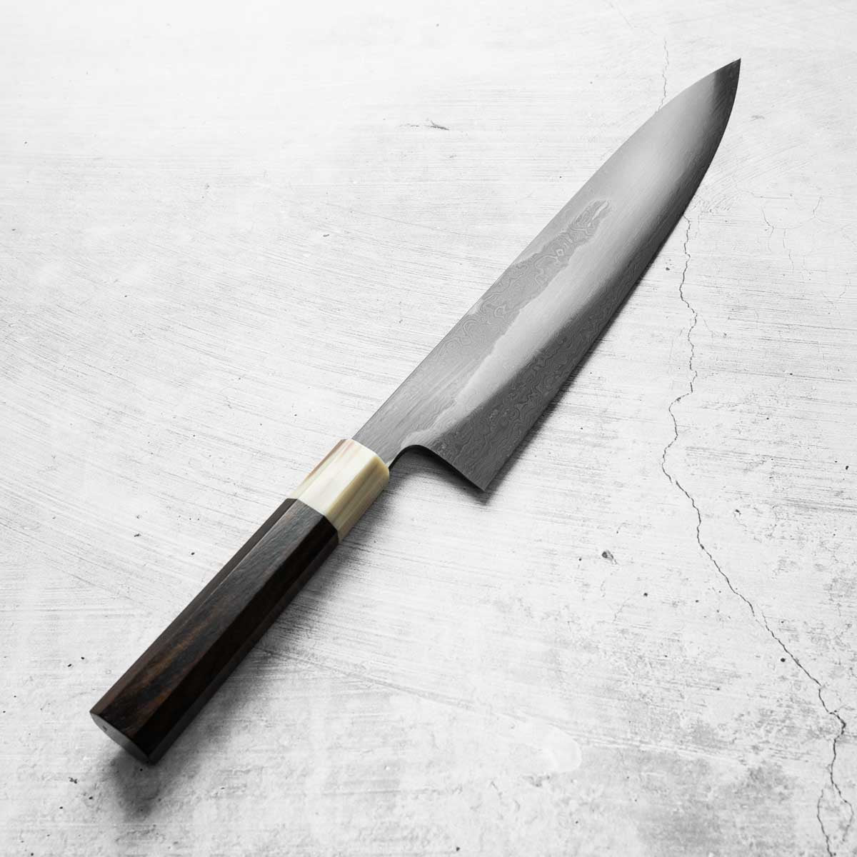Shoichi Hashimoto Shinryoku Blue 2 + White 2 Coreless Gyuto 270mm