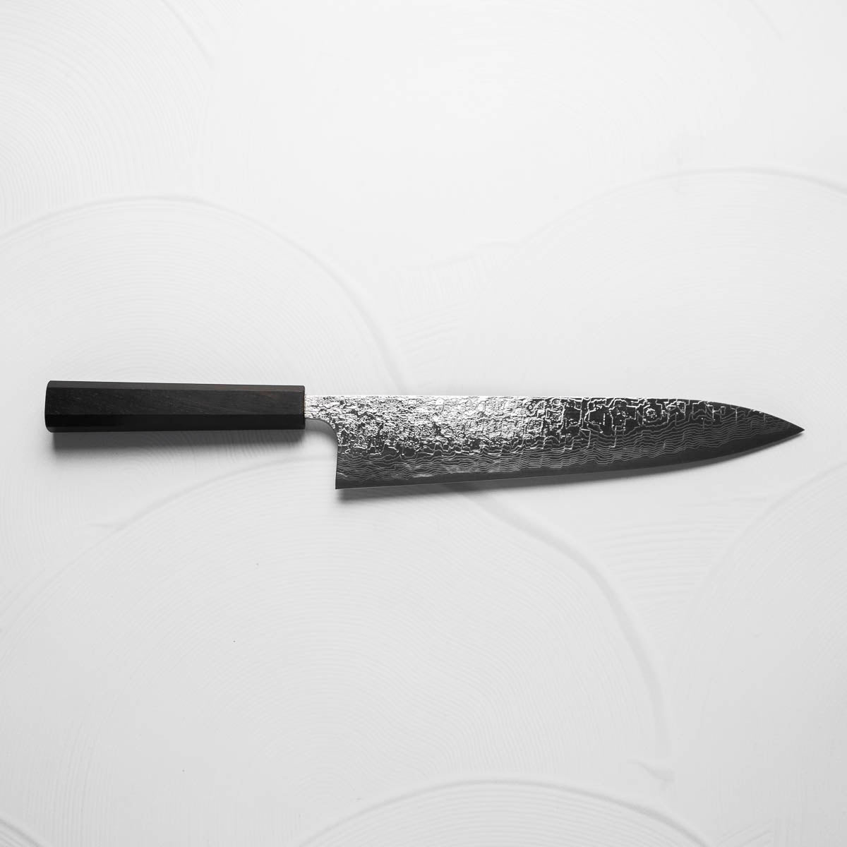Takeshi Saji R2/SG2 Diamond Damascus Gyuto 240mm - Ebony