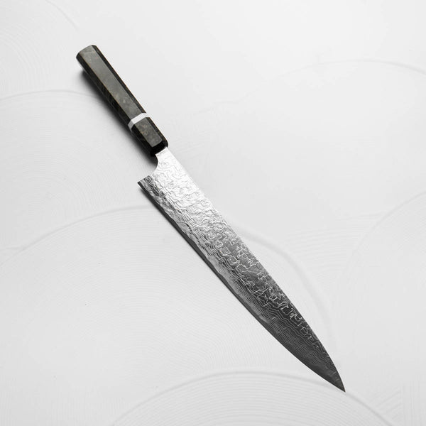 Takeshi Saji R2/SG2 Diamond Damascus Sujihiki 270mm - Maple