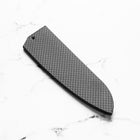 Senzo Black Santoku 167mm - Fitted Saya - Scales