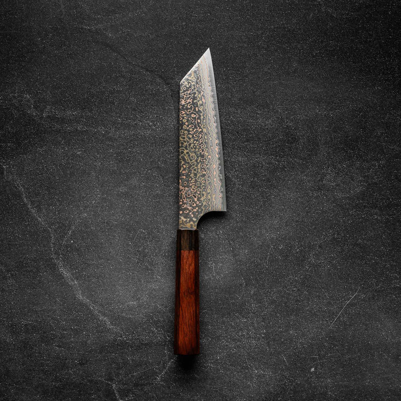 Seido "Niji" VG10W Rainbow Damascus Bunka 165mm