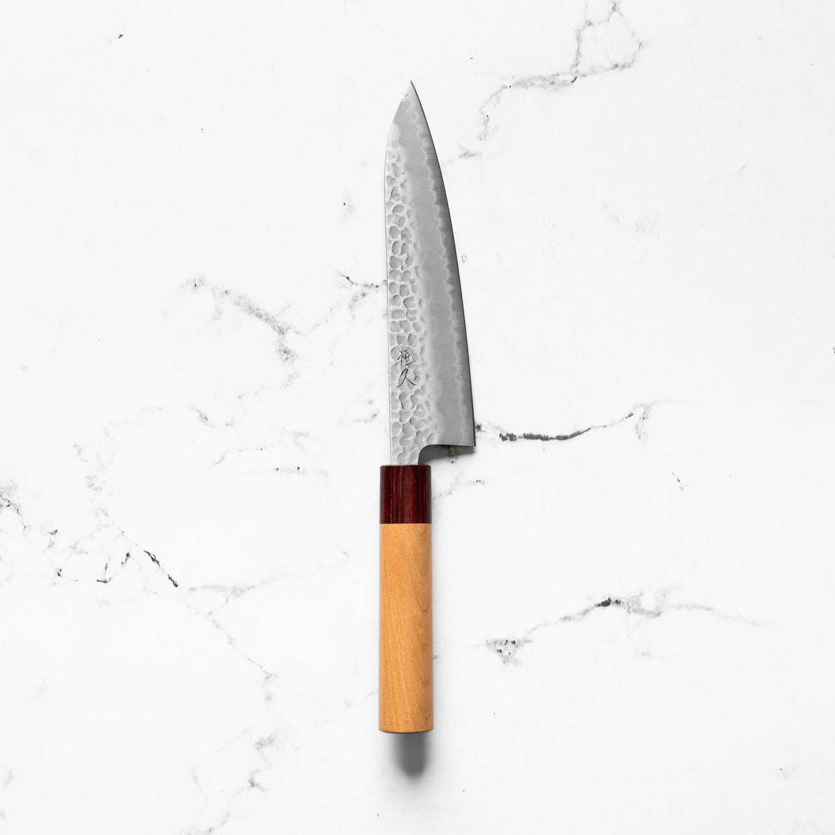 Tsunehisa Blue Super Tsuchime Gyuto 180mm - Cherry