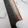 Hatsukokoro Yorokobi Kurouchi SLD Damascus Tsuchime Kiritsuke Gyuto 210 - Dark Maple