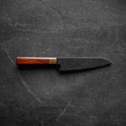 Seido VG10W Rainbow Damascus Petty 135mm - Damascus Fitted Saya