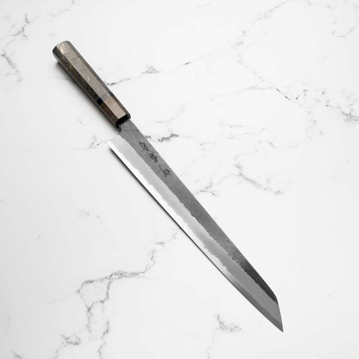 Sakai Kikumori White 2 Kiritsuke Sujihiki 300mm - Ebony & Blonde