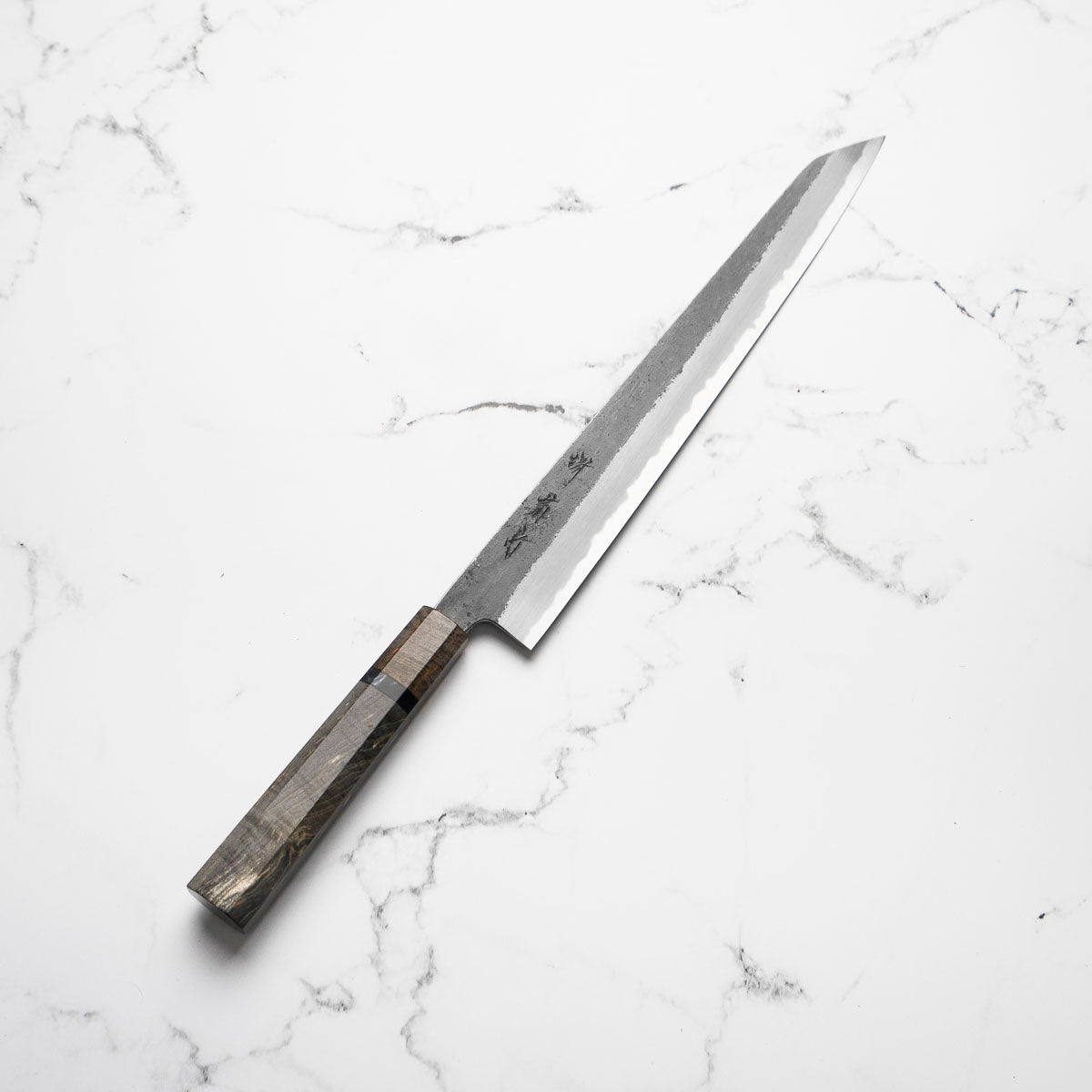Sakai Kikumori White 2 Kiritsuke Sujihiki 300mm - Ebony & Blonde