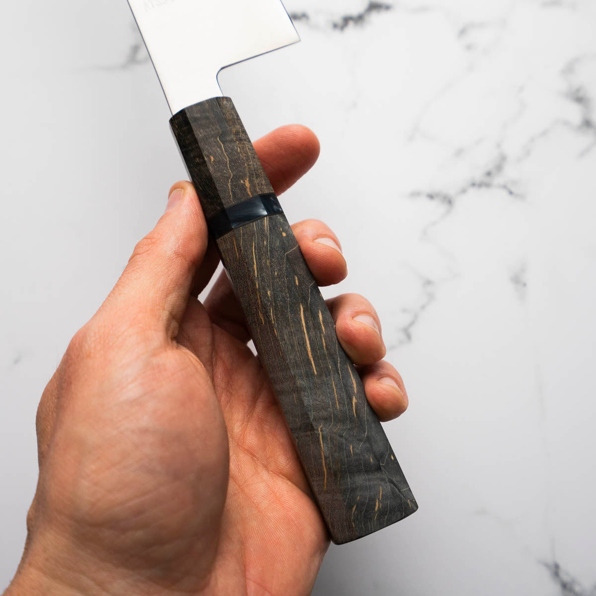 Hatsukokoro Hayabusa ATS34 Kiritsuke 210mm - Dark Maple