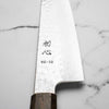 Hatsukokoro Hayabusa VG10 Damascus Tsuchime Santoku 165mm
