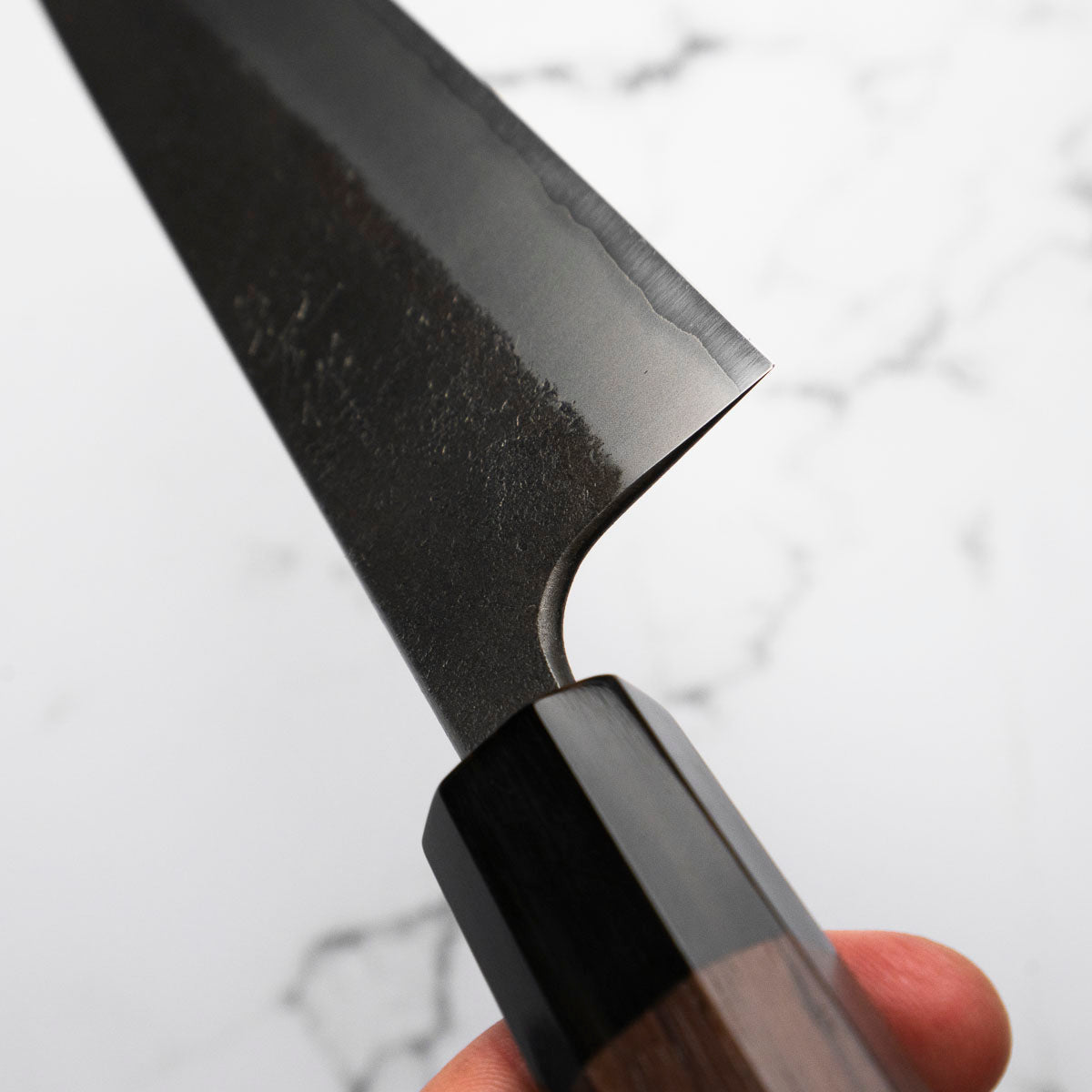 Wakui White 2 Stainless Clad Nashiji Gyuto 240mm