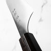 Hatsukokoro Hayabusa Blue Super Santoku 180mm - Ebony