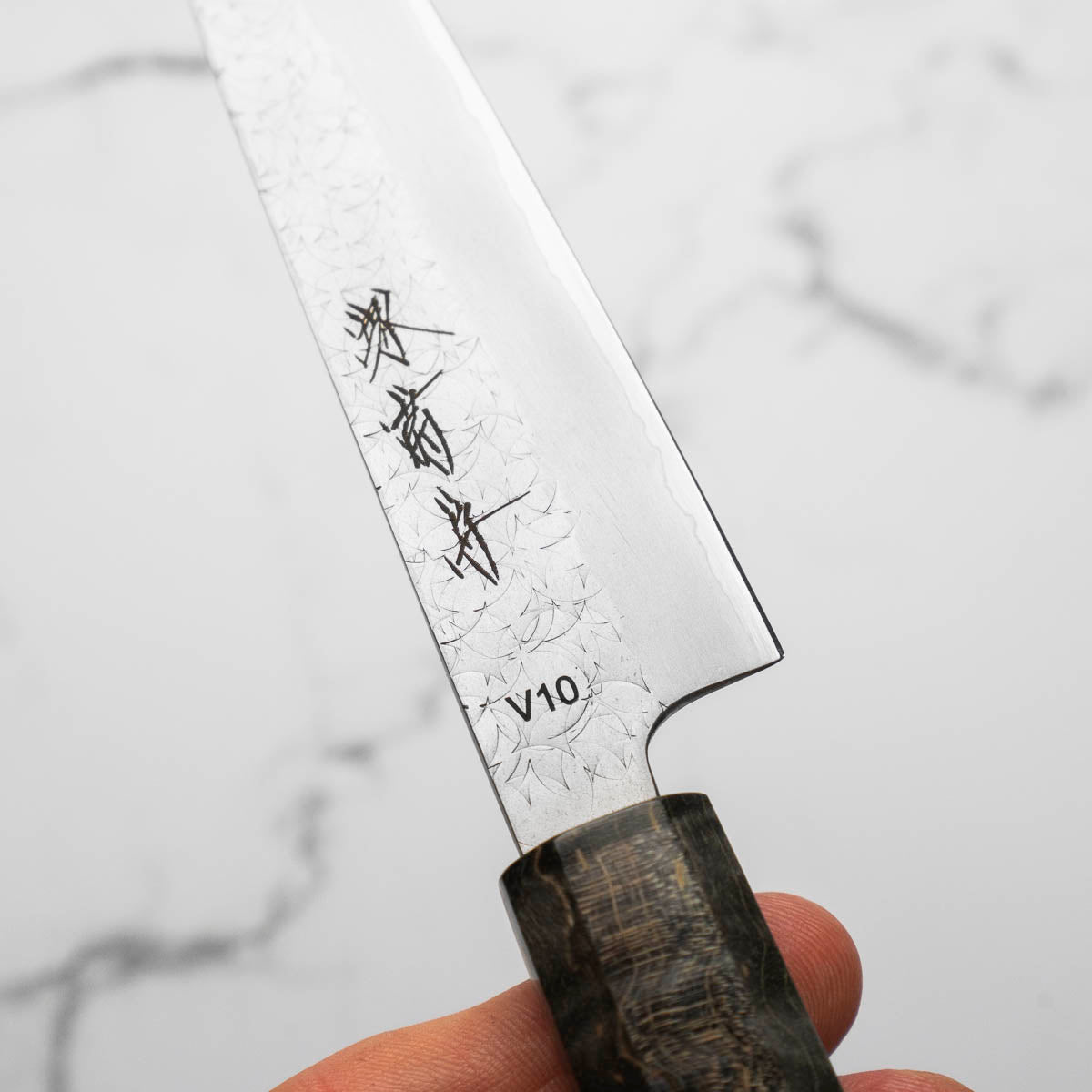 Sakai Kikumori VG10 Petty 135mm - Dark Maple