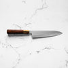 Tetsujin Hamono Ginsan Kasumi Gyuto 210mm - Siamese Rosewood & Blonde