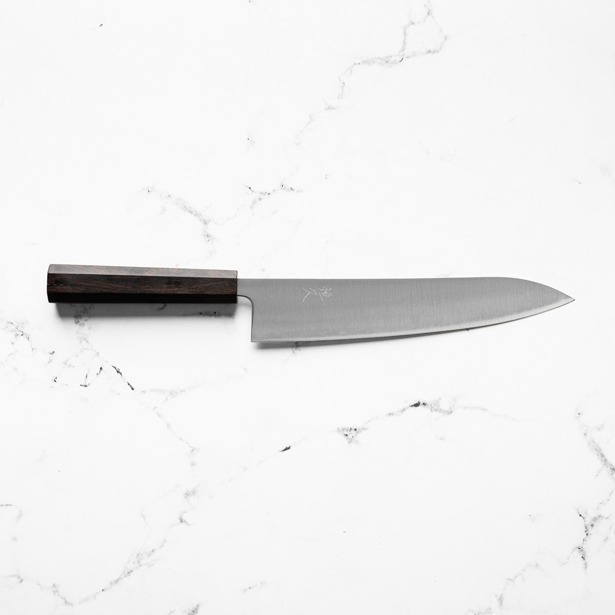 Tsunehisa Blue Super Migaki Gyuto 210mm - Ebony