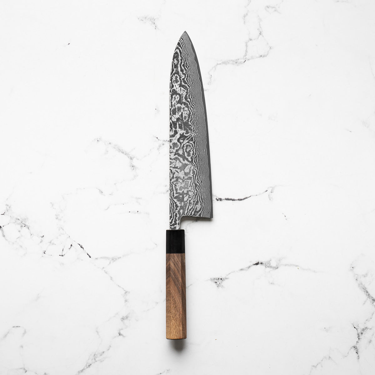 Shiro Kamo SG2 Black Damascus Gyuto 240mm