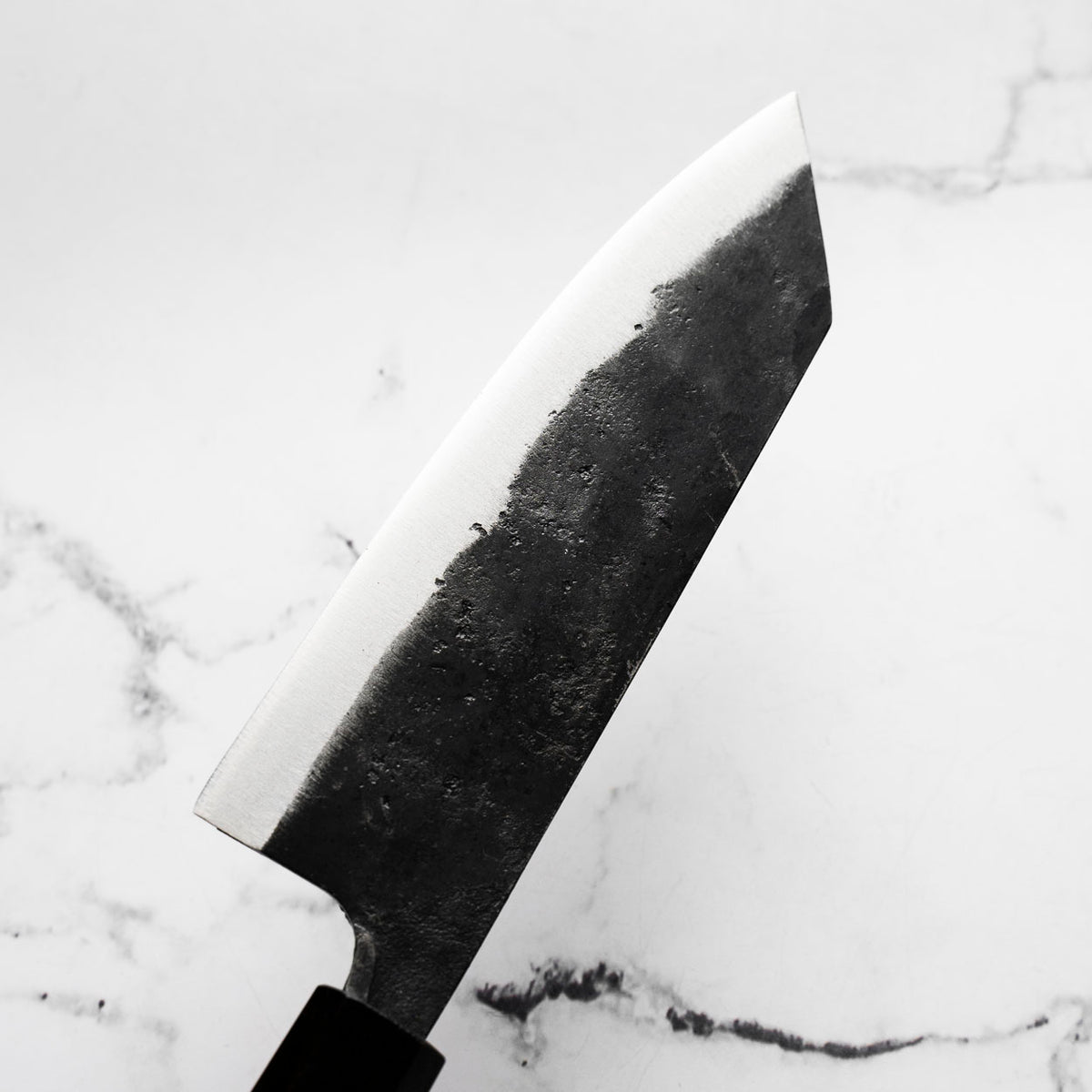 Hatsukokoro Kurogane Blue 2 Bunka 165mm - Ebony