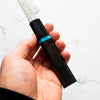 Satoshi Nakagawa Ginsan Tsuchime Petty 150mm - Ebony Turquoise