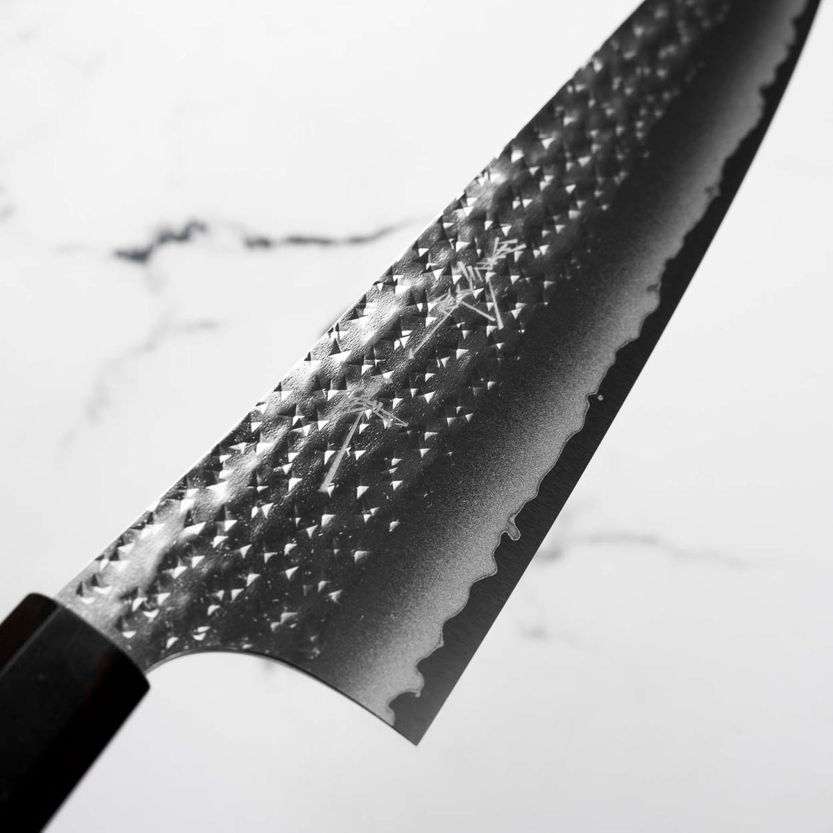 Yu Kurosaki AS Kokusen Ei Gyuto 210mm - Ebony Turquoise - view 5