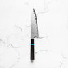 Sakai Kikumori "Minamo" ATS34 Damascus Gyuto 210mm - Ebony Turquoise