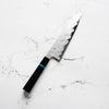 Sakai Kikumori "Minamo" ATS34 Damascus Gyuto 240mm - Ebony Turquoise