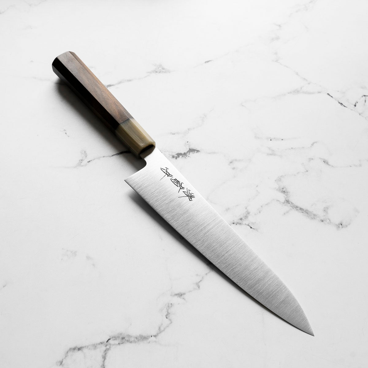 Sakai Kikumori White 2 Gyuto 210mm - Persimmon
