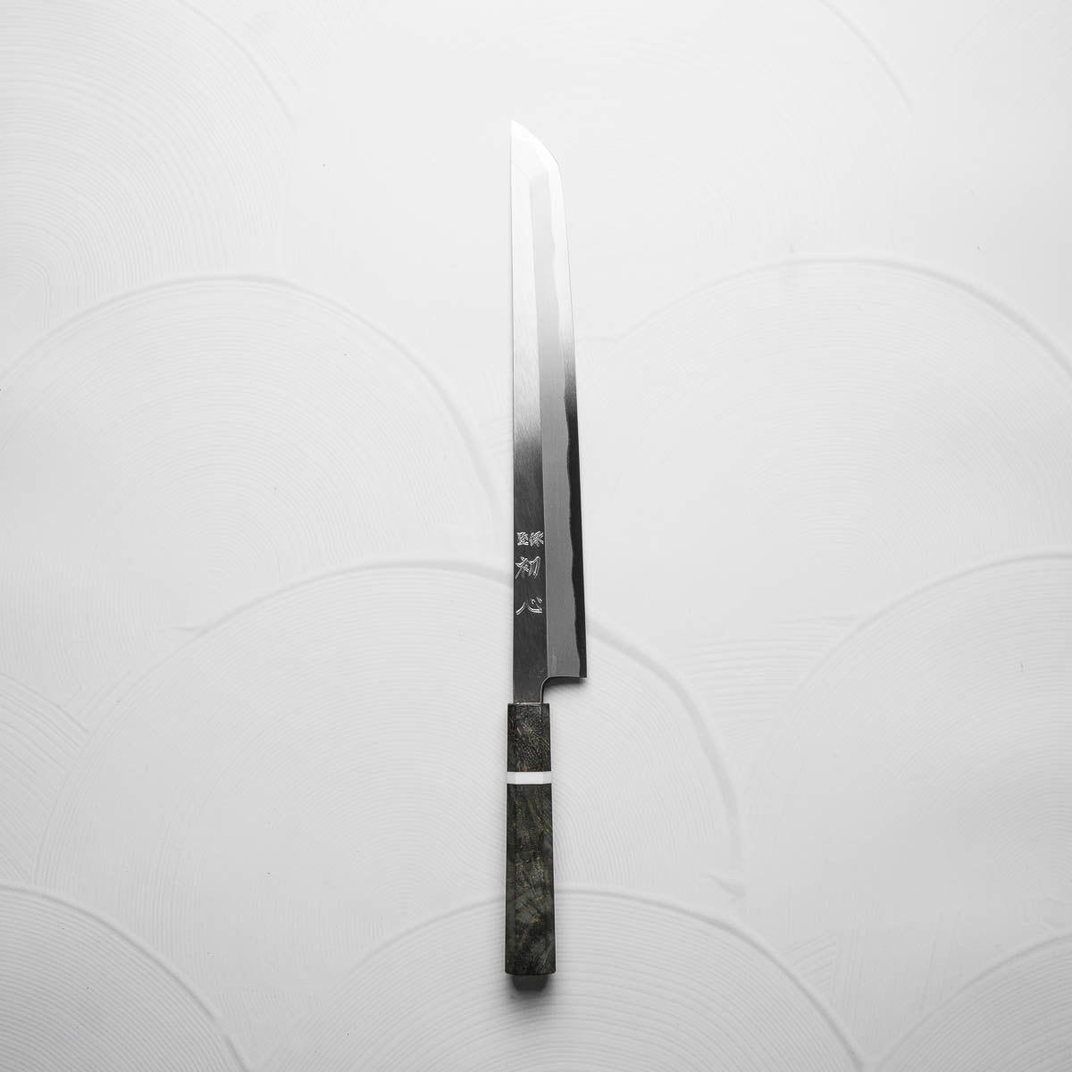 Hatsukokoro Shirasagi (Myojin) White 2 Sakimaru Yanagiba 300mm - Maple