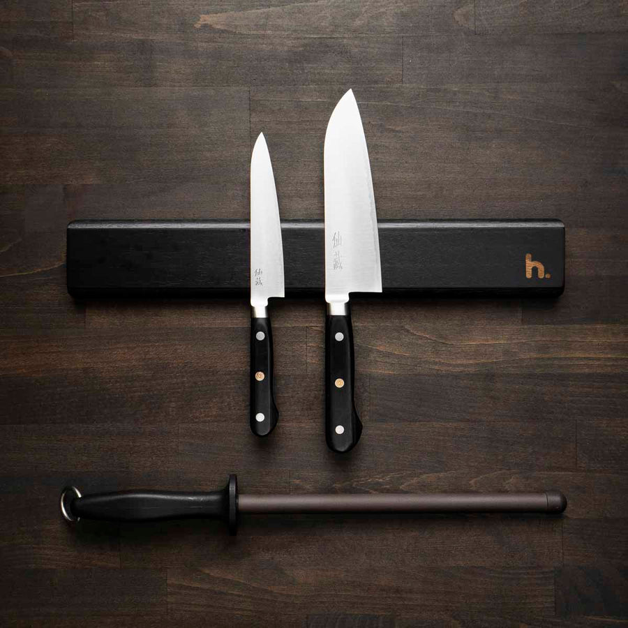 Senzo Professional SG2 - 2 Knife Set with Magnetic Strip