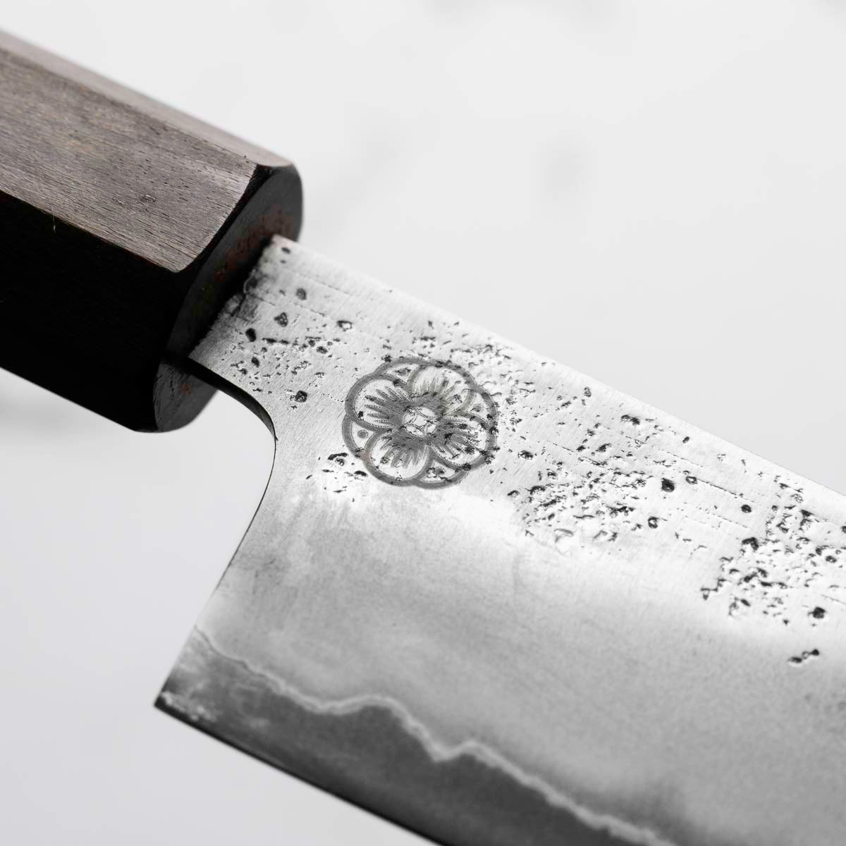 Hajimaru Ginsan Nashiji Petty 130mm - Mono Bubinga