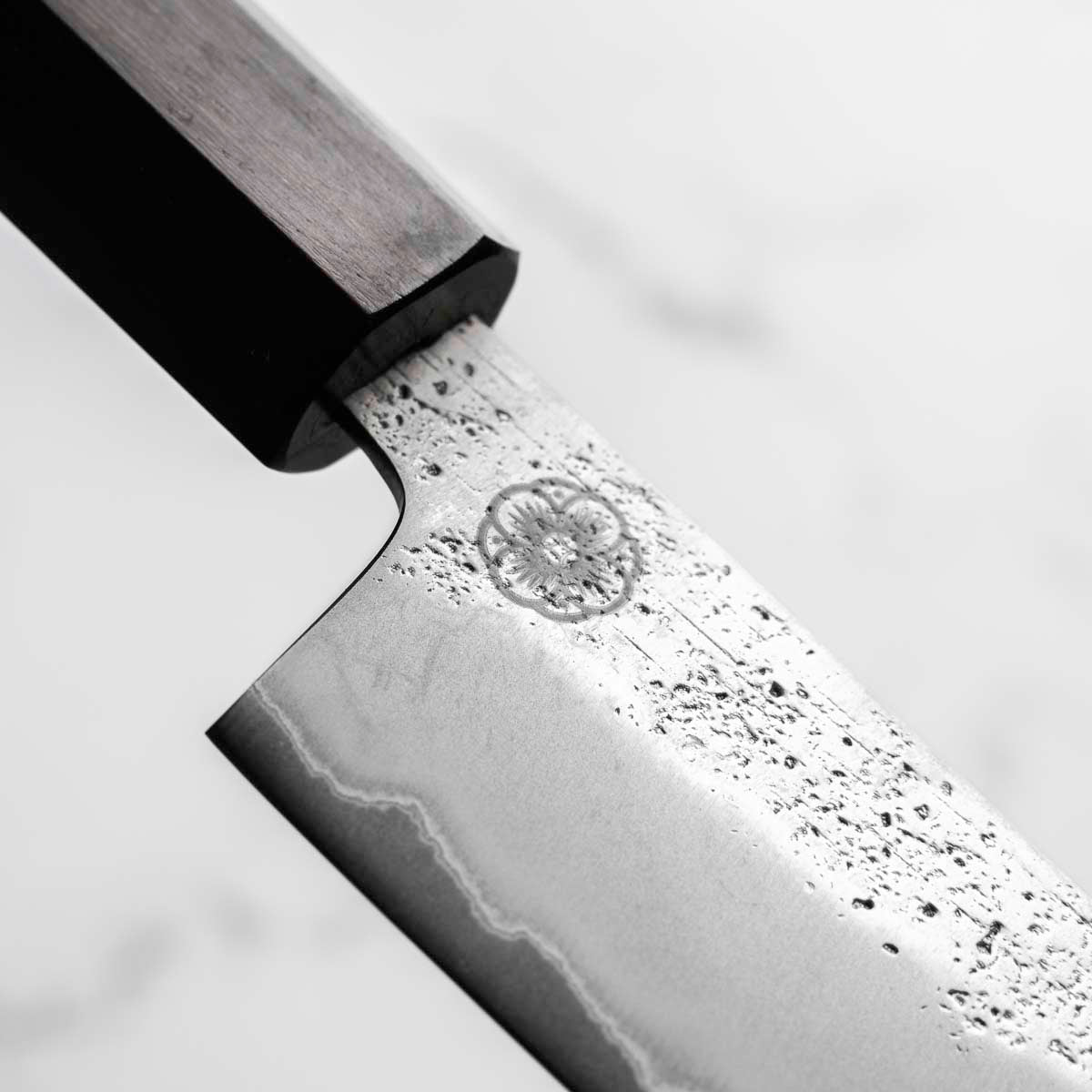 Hajimaru Ginsan Nashiji Petty 130mm - Mono Ebony