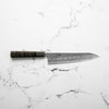 Tsunehisa White 2 SS Clad Tsuchime Gyuto 210mm - Dark Maple