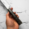 Tsunehisa White 2 SS Clad Tsuchime Gyuto 210mm - Dark Maple